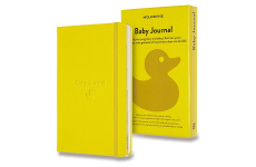 Moleskine Zápisník Passion Baby Journal - tvrdé desky L, žlutý A5, 200 listů 