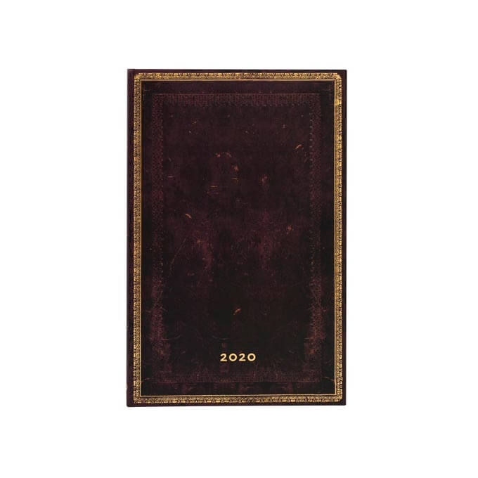 Paperblanks diář Black Moroccan Maxi 2020