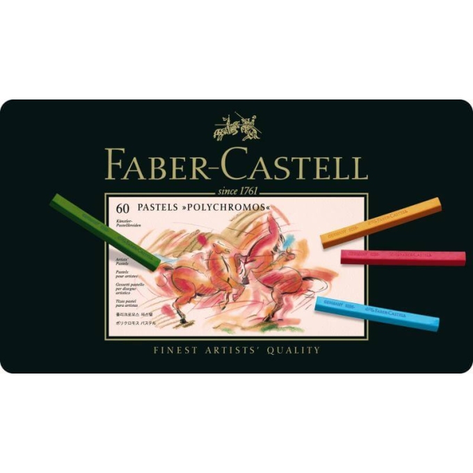 Suché pastely Faber Castell Polychromos 60 ks