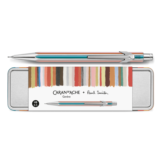 Caran dAche 849 Paul Smith Grey Silver mechanická tužka
