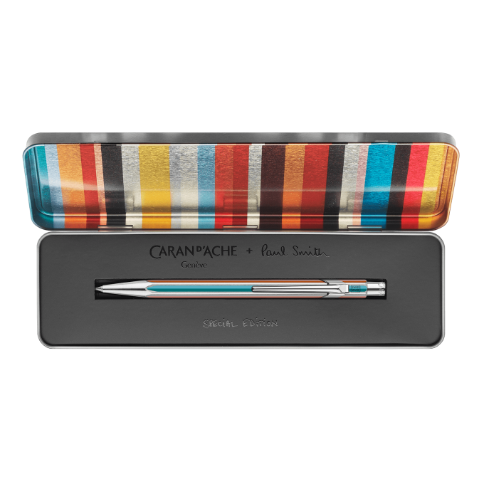 Caran dAche 849 Paul Smith Grey Silver mechanická tužka
