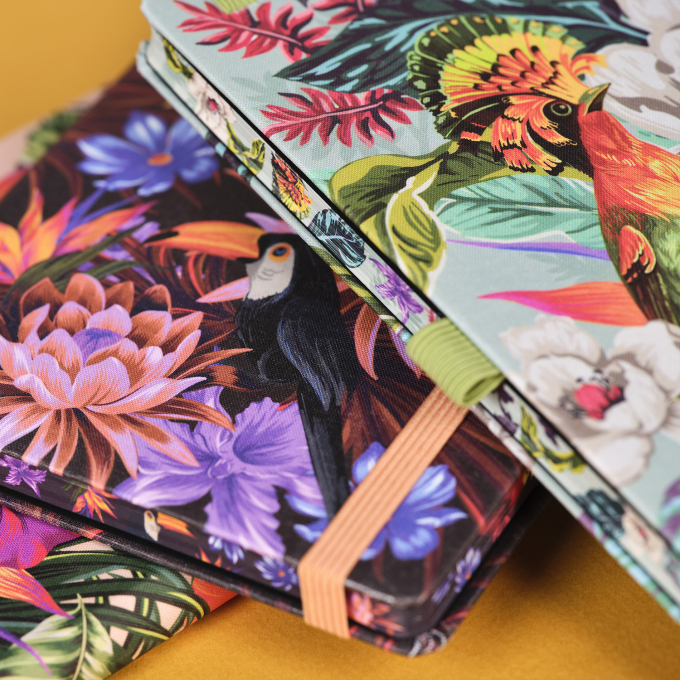 Castelli Eden Exotic L tečkovaný zápisník