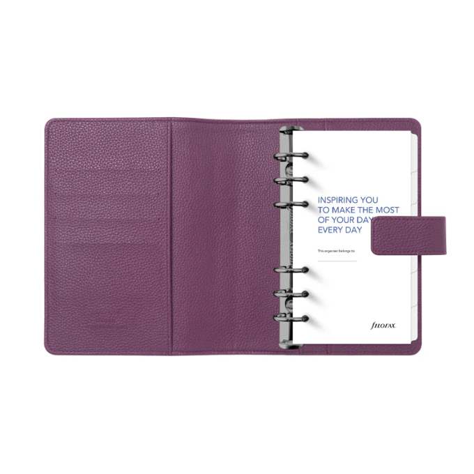 Filofax Camden Osobní Plum diář