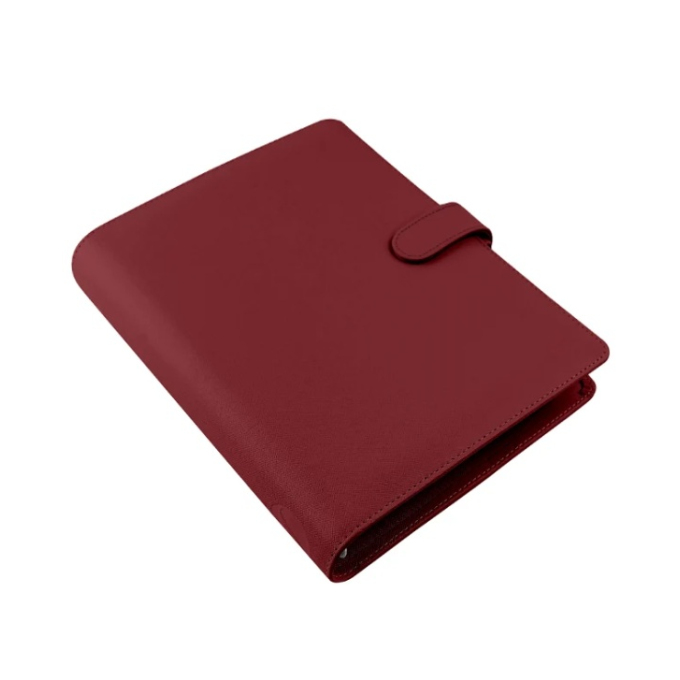 Filofax Saffiano A5 Dark Cherry diář vínový