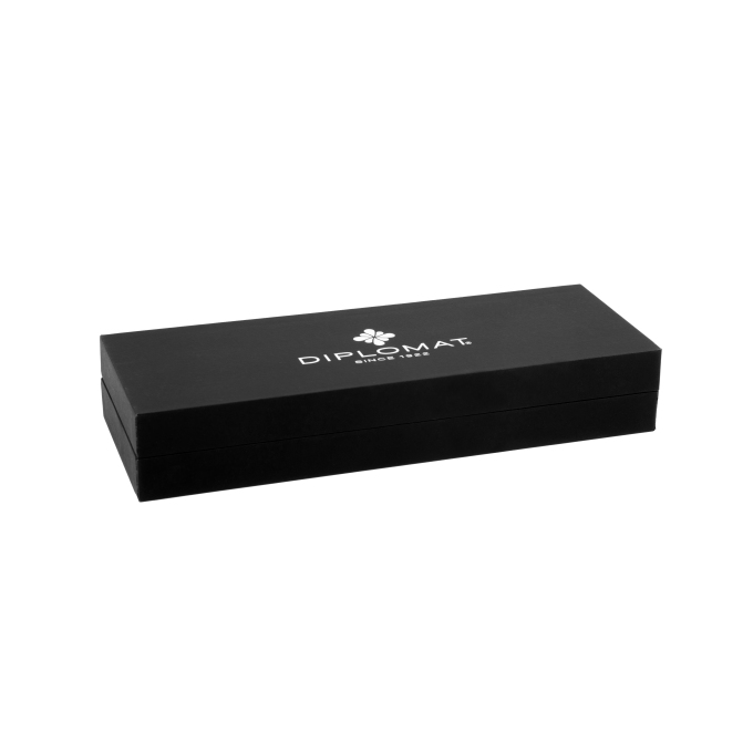 Diplomat Viper Guilloche Black kuličkové pero