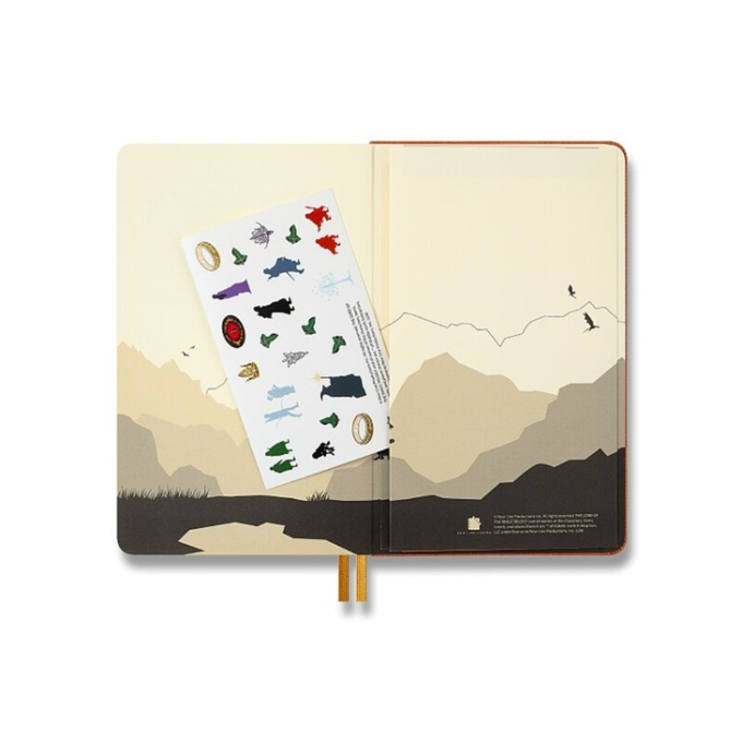 Moleskine Lord of the Rings Frodo zápisník A5 linkovaný