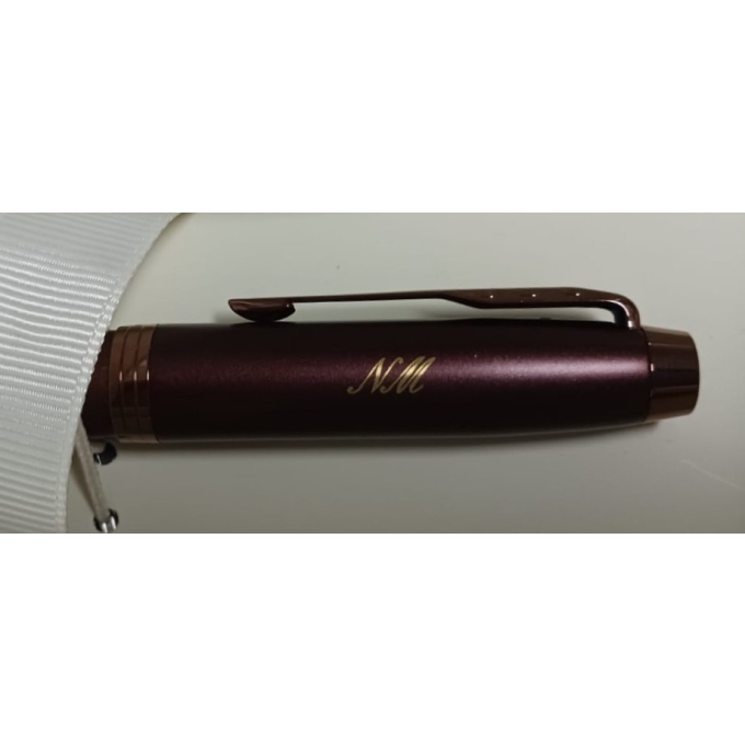 Parker I.M. Monochrome Burgundy, sada plnicího a kuličkového pera