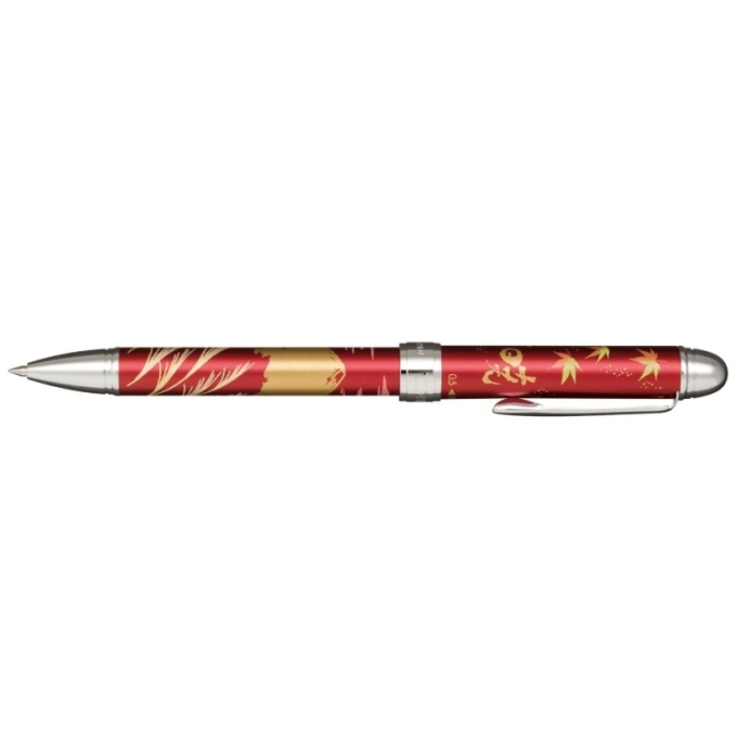 Sailor Yuubi Maki-E Fuji Autumn Red multifunkční pero