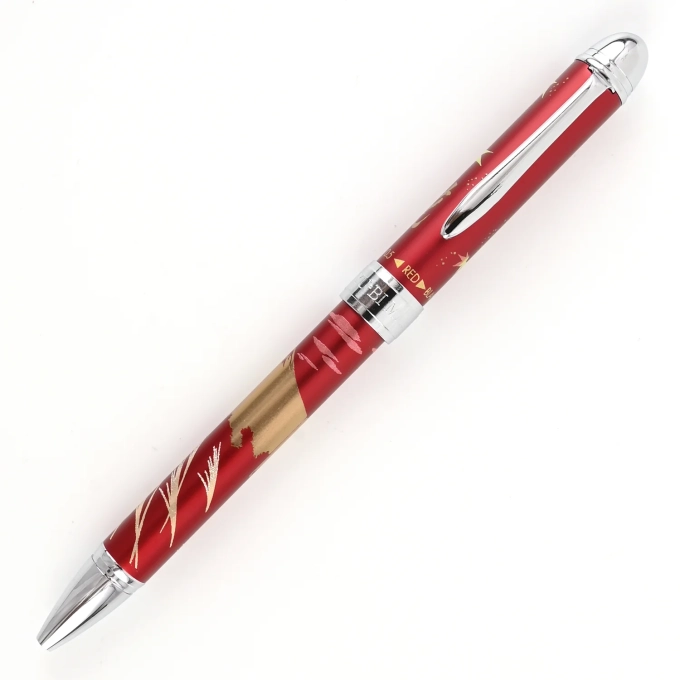 Sailor Yuubi Maki-E Fuji Autumn Red multifunkční pero