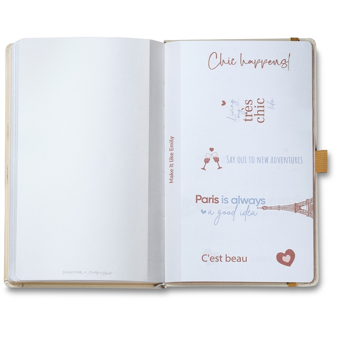Sheaffer Emily in Paris Gold A6 zápisník