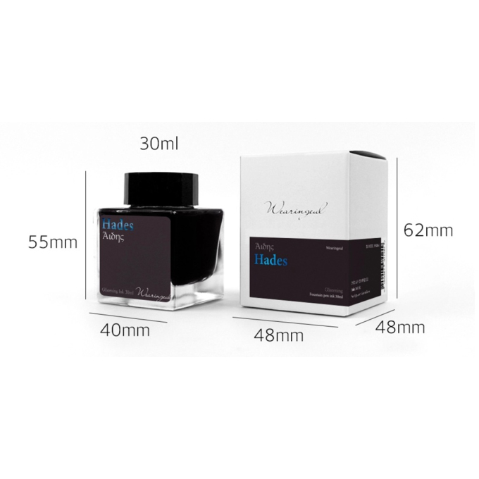 Wearingeul Hades lahvičkový inkoust 30 ml