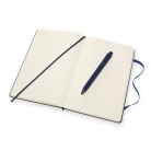 Zápisník Moleskine A5 modrý s GoPen, dárková sada