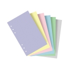 Filofax papír tečkovaný Pastel 60 listů - Osobní