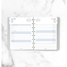 Filofax A5 kalendář 2023 do zápisníků měsíc/2 strany