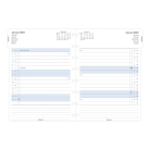 Filofax A5 kalendář 2023 do zápisníků měsíc/2 strany