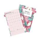 Filofax kompletní náplň kapesní - Floral edice 2023