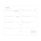 Filofax kompletní náplň Osobní - Minimal edice 2023