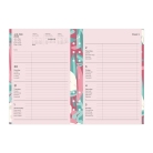 Filofax kompletní náplň A5 - Floral edice 2023