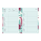 Filofax kompletní náplň A5 - Floral edice 2023