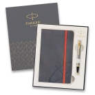 Parker Royal I.M. Brushed Metal GT, dárková sada