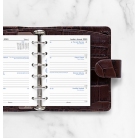 Filofax kalendář kapesní 2024 ČJ+SJ týden/2 stránky