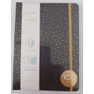 Filofax Confetti Charcoal A5 zápisník (poškozený)