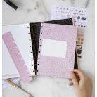 Filofax Confetti Rose Quartz A5 plánovač 2024