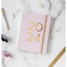 Filofax Confetti Rose Quartz A5 plánovač 2024