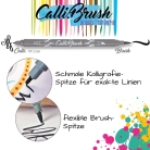 Online Calli.Brush kaligrafické fixy 24 ks