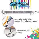 Online Calli.Brush Neon kaligrafické fixy 5 ks