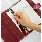Diář Filofax Malden osobní Burgundy