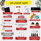 Online Kalligrafie adventní kalendář
