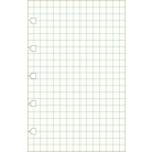 Filofax náhradní listy do zápisníků A6 - čtverečkované