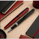 Diplomat Cobra Guilloche Black plnicí pero