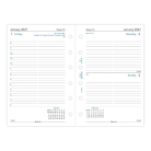 Filofax kalendář kapesní 2027 AJ den/1 strana