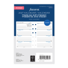Filofax kalendář kapesní 2027 ČJ+SJ týden/2 stránky