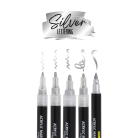 Online Silver Lettering sada linerů 5 ks