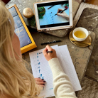 Online Kalligrafie 2026 adventní kalendář