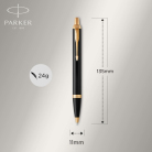 Parker Royal I.M. Black GT kuličkové pero
