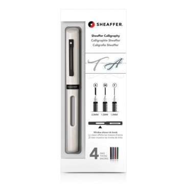 Sheaffer Calligraphy Mini Kit White, kaligrafické pero