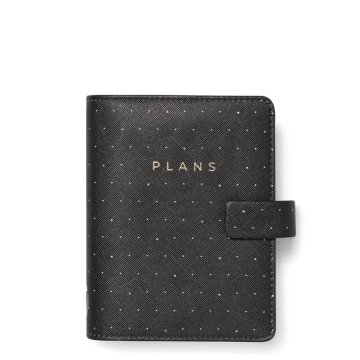 Filofax Moonlight Kapesní černý diář