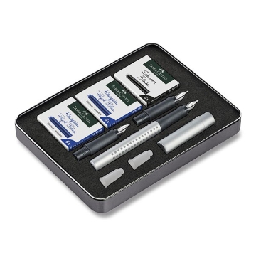 Faber-Castell Grip 2011 Silver kaligrafická sada