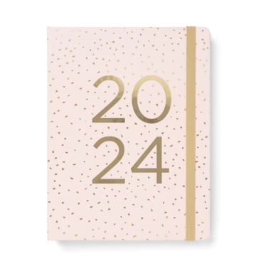 Filofax Confetti Rose Quartz A5 plánovač 2024