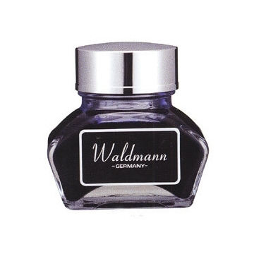 Waldmann Blue, modrý lahvičkový inkoust