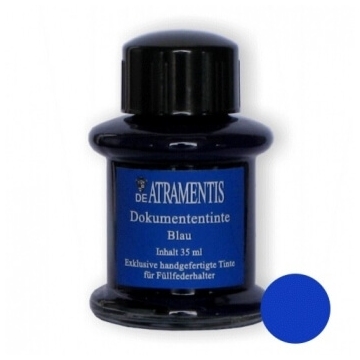 De Atramentis Document Blue dokumentní inkoust 45 ml