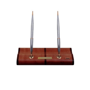 Scrikss Shiny Walnut stolní set per