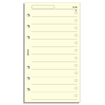 Filofax Nezapomeň krémové - Osobní
