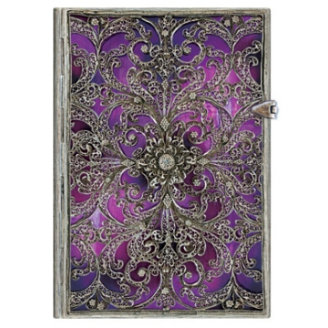 Paperblanks zápisník Aubergine Midi