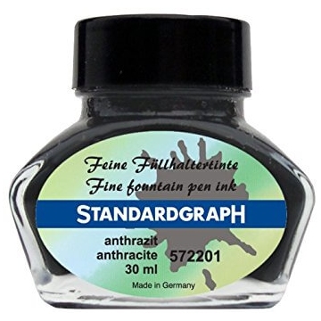 Standardgraph Anthracite lahvičkový inkoust 30 ml