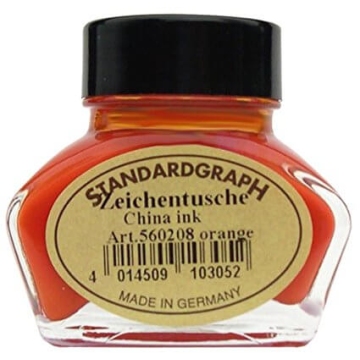 Standardgraph Orange kaligrafická tuš